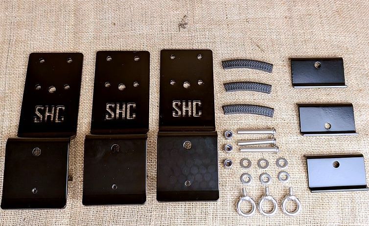 Fabricated awning brackets